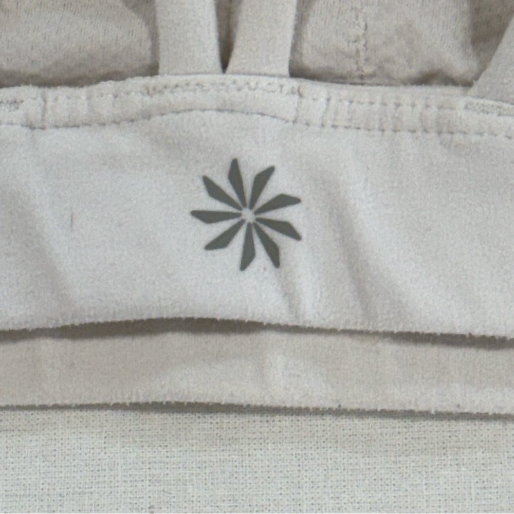 ✨ Athleta Sports Bra White Workout Top Size M ✨ - Picture 5 of 8